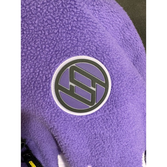 Puma Palace Palaska Fleece 1/4 Zip Jacket Purple Size SMALL - Picture 9 of 13